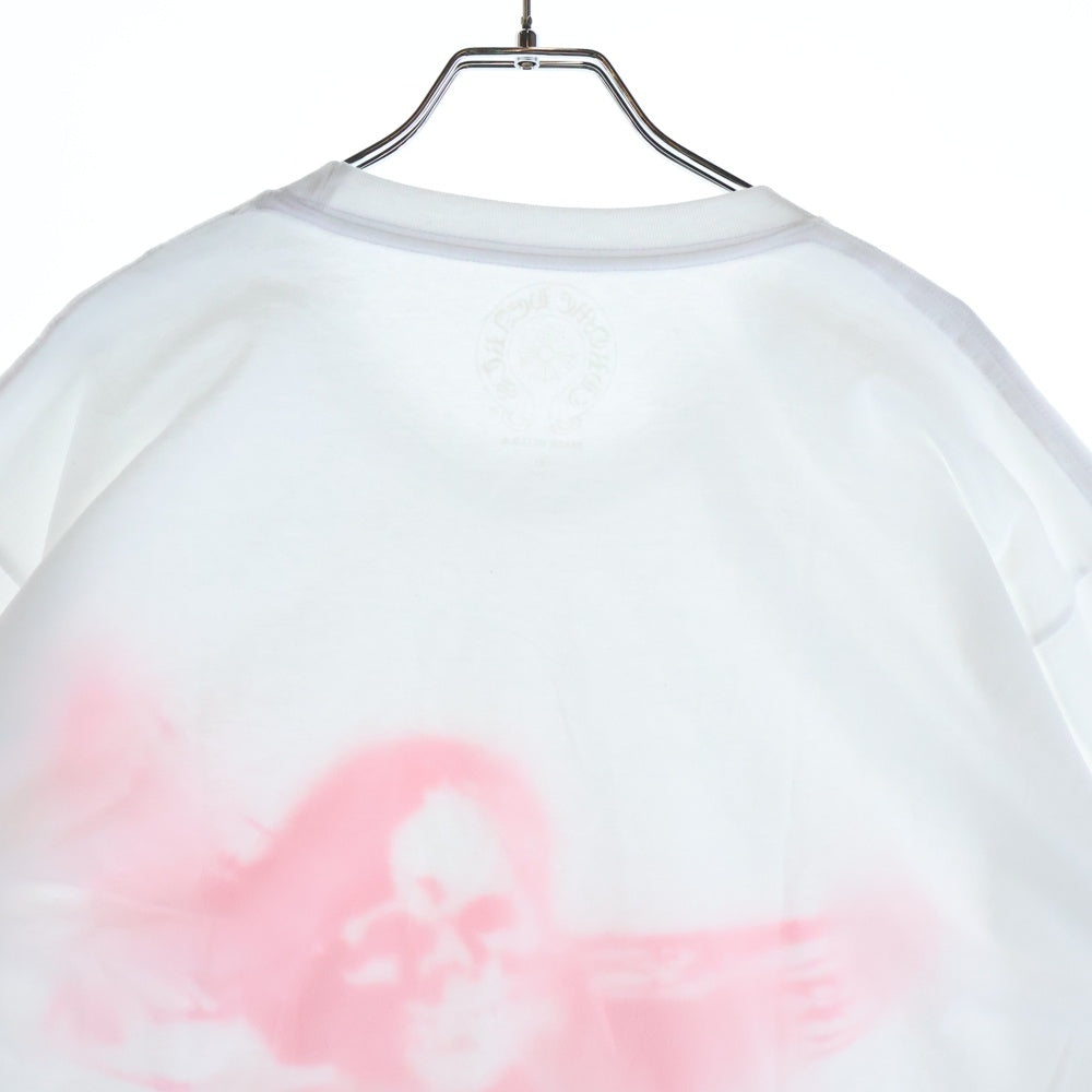 CHROME HEARTS(クロムハーツ) FOTI CH T-SHRT フォティプリントTシャツ ピンク/ホワイト