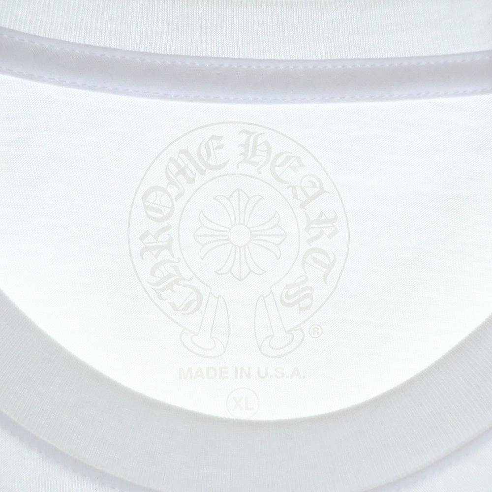 CHROME HEARTS(クロムハーツ) FOTI CH T-SHRT フォティプリントTシャツ ピンク/ホワイト