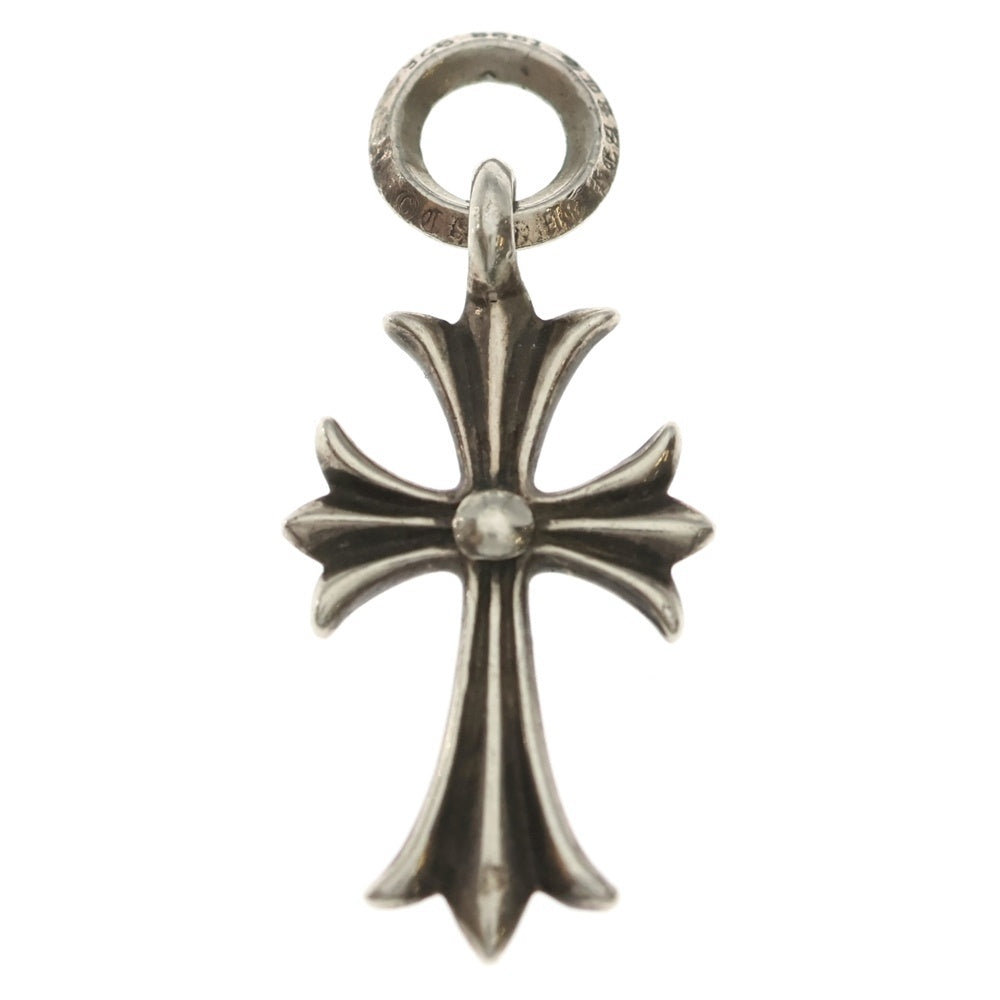 CHROME HEARTS(クロムハーツ) TINY CH CROSS タイニーCHクロス チャーム シルバーネックレストップ
