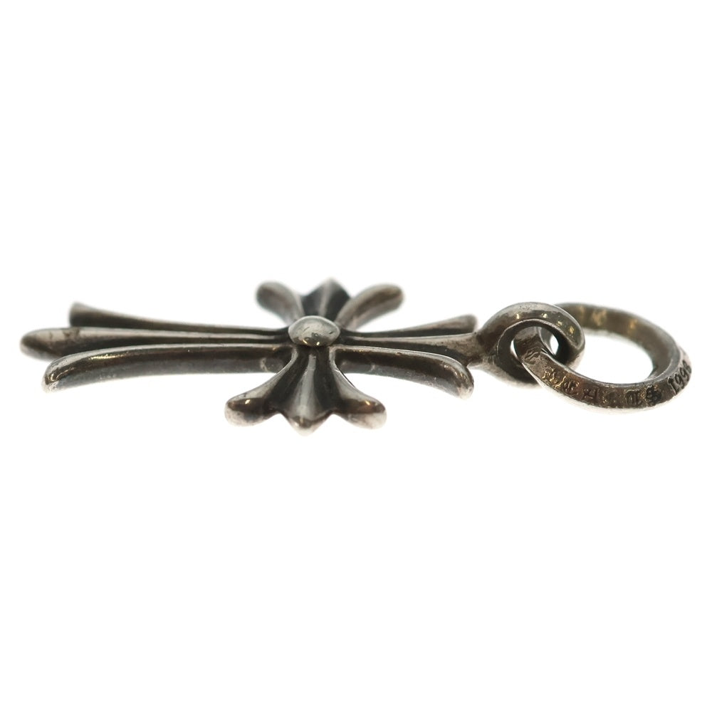 CHROME HEARTS(クロムハーツ) TINY CH CROSS タイニーCHクロス チャーム シルバーネックレストップ