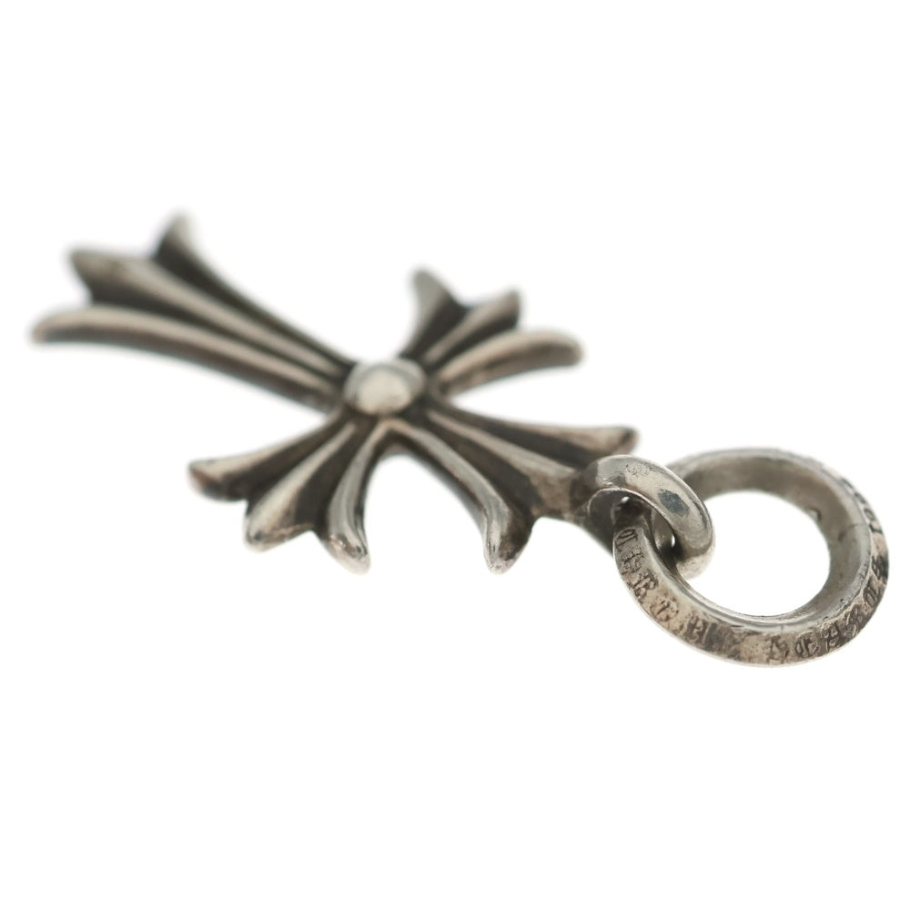 CHROME HEARTS(クロムハーツ) TINY CH CROSS タイニーCHクロス チャーム シルバーネックレストップ