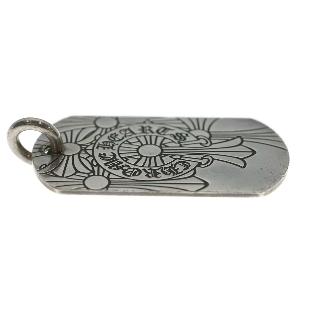 CHROME HEARTS(クロムハーツ) D TAG LRG GOD BLESS ラージゴッドブレス ドッグタグ ペンダントトップ シルバー
