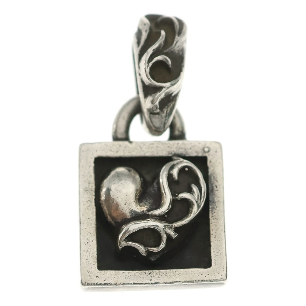 CHROME HEARTS(クロムハーツ) FRAMED HEART フレームドハート チャーム ペンダントトップ シルバー BCA273