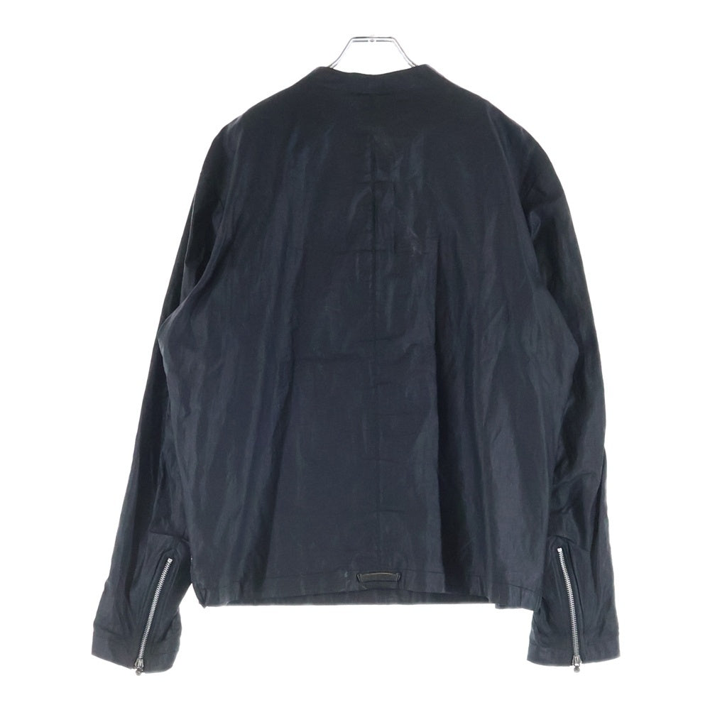CHROME HEARTS(クロムハーツ) EZ RIDER/イージーライダー ダガーハーフジップリネンコーティング ジャケット ブラック