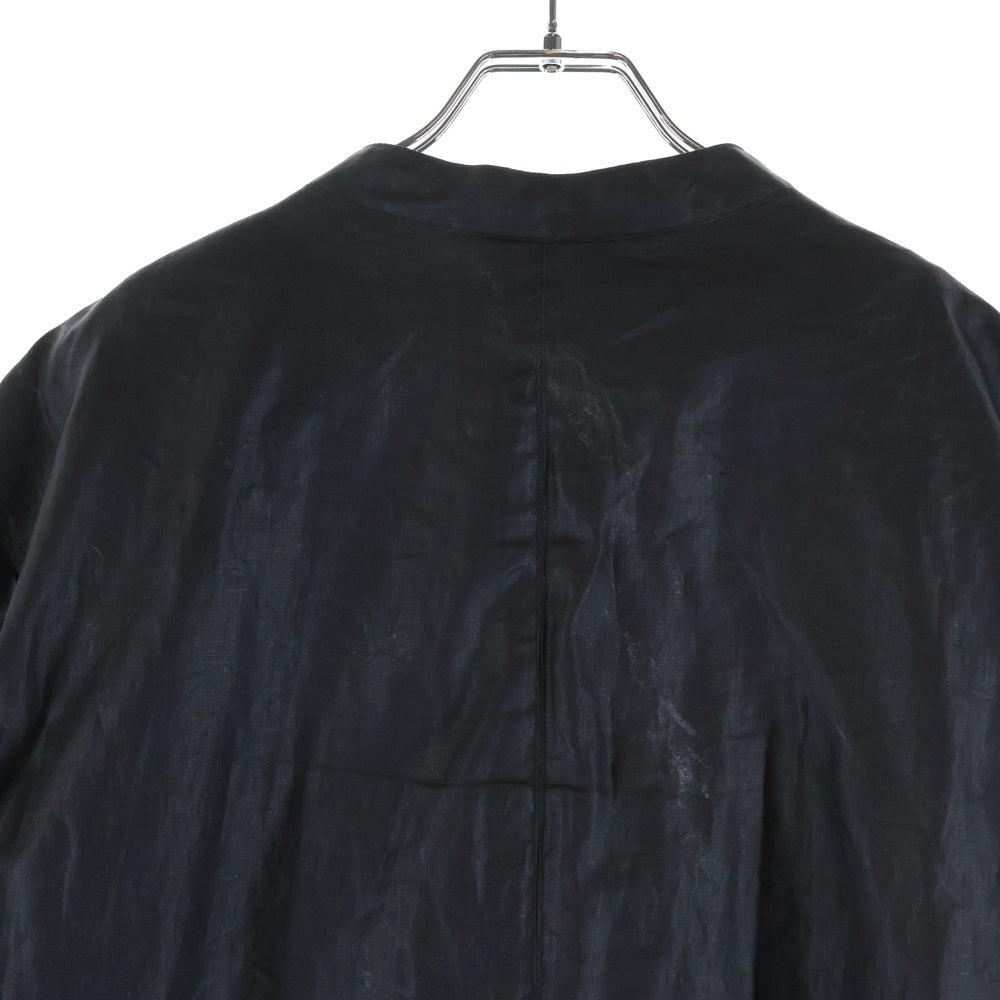 CHROME HEARTS(クロムハーツ) EZ RIDER/イージーライダー ダガーハーフジップリネンコーティング ジャケット ブラック