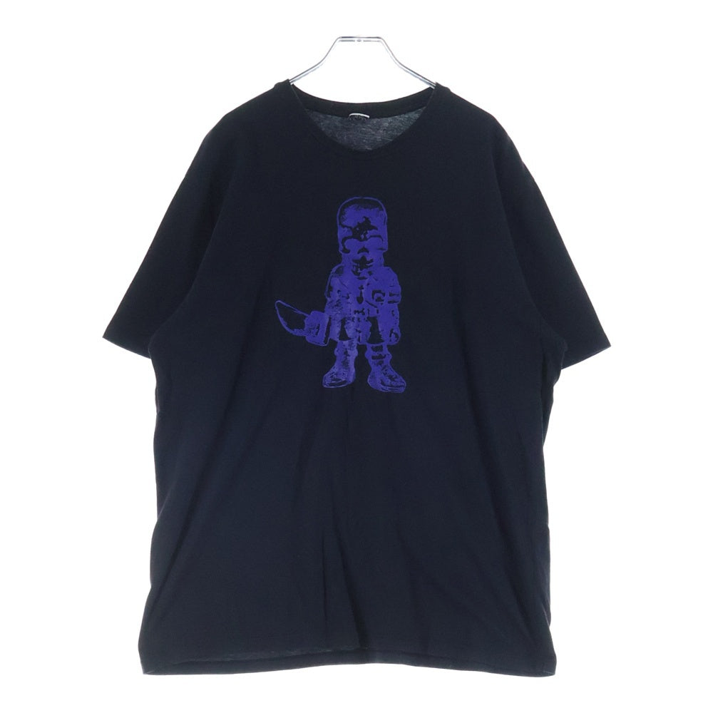 CHROME HEARTS(クロムハーツ) FOTI S/S TEE フォティ ロゴデザイン クルーネック カットソー 半袖Tシャツ ブラック