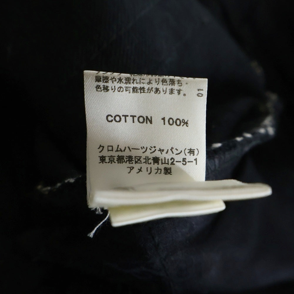 CHROME HEARTS(クロムハーツ) OLD DENIM STRAIGHT PANTS 5POCKET デニムストレートパンツ 5ポケット ブラック