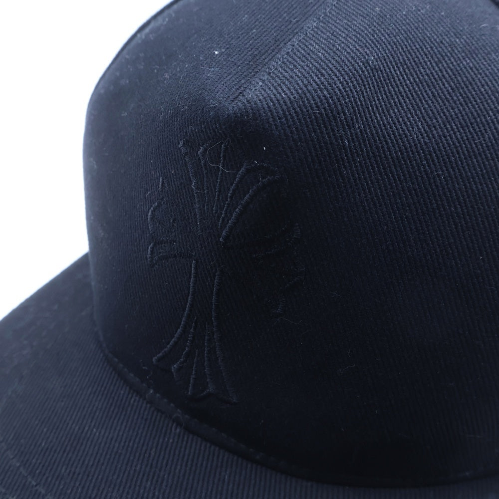 CHROME HEARTS(クロムハーツ) TRUCKER CAP CHクロス刺繍 クロスボールボタン トラッカーキャップ ブラック