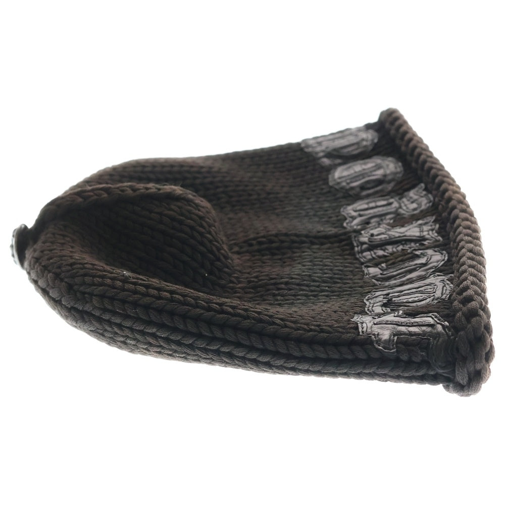 CHROME HEARTS(クロムハーツ) OLD BEANIE CASH FUCK YOUパッチ付きカシミヤビーニー オールド