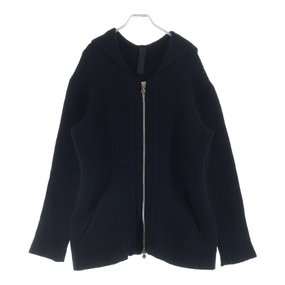 CHROME HEARTS(クロムハーツ) バックCHクロス カシミヤジップアップパーカー