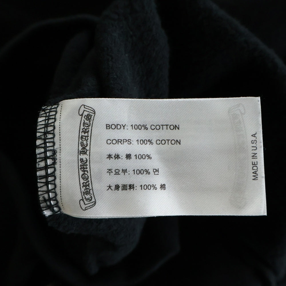 CHROME HEARTS(クロムハーツ) SWTSHRT HD ZIP オンライン限定グリッタープリントジップアップパーカー