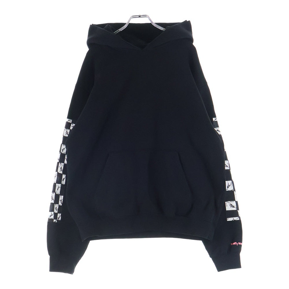 CHROME HEARTS(クロムハーツ) × MATTY BOY PPO HD PLVR FUCK YOU ダブルフーテッド チョンパープルオーバーパーカー