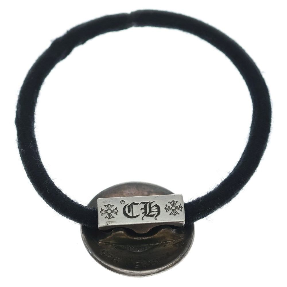 CHROME HEARTS(クロムハーツ) HAIRBAND クロスボール ヘアバンド ヘアゴムコンチョ シルバー BCA151