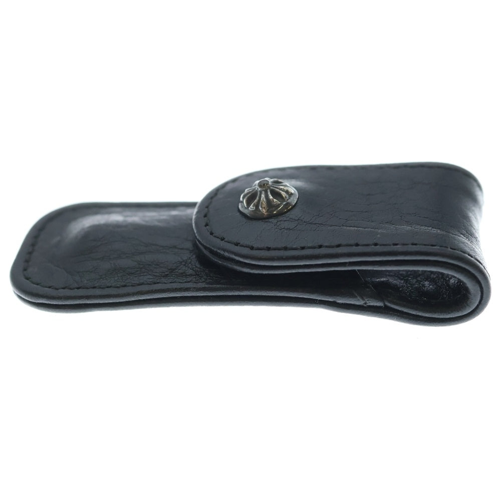 ■中古■　クロムハーツ トゥースピックケース 小物入れ レザー ブラウン【444012】12 CHROME HEARTS(クロムハーツ) TOOTHPICK CASE トゥースピックケース