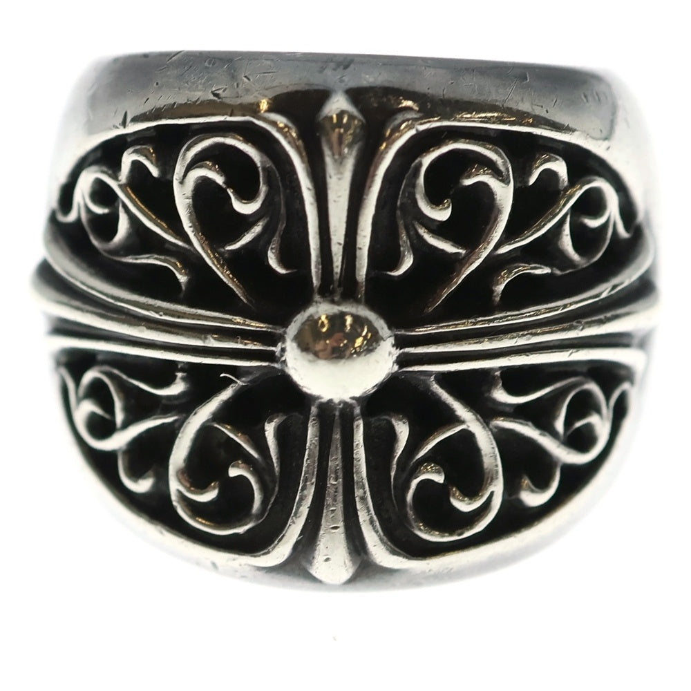 CHROME HEARTS(クロムハーツ) CLASSIC OVAL クラシックオーバルクロス リング シルバー BCA340