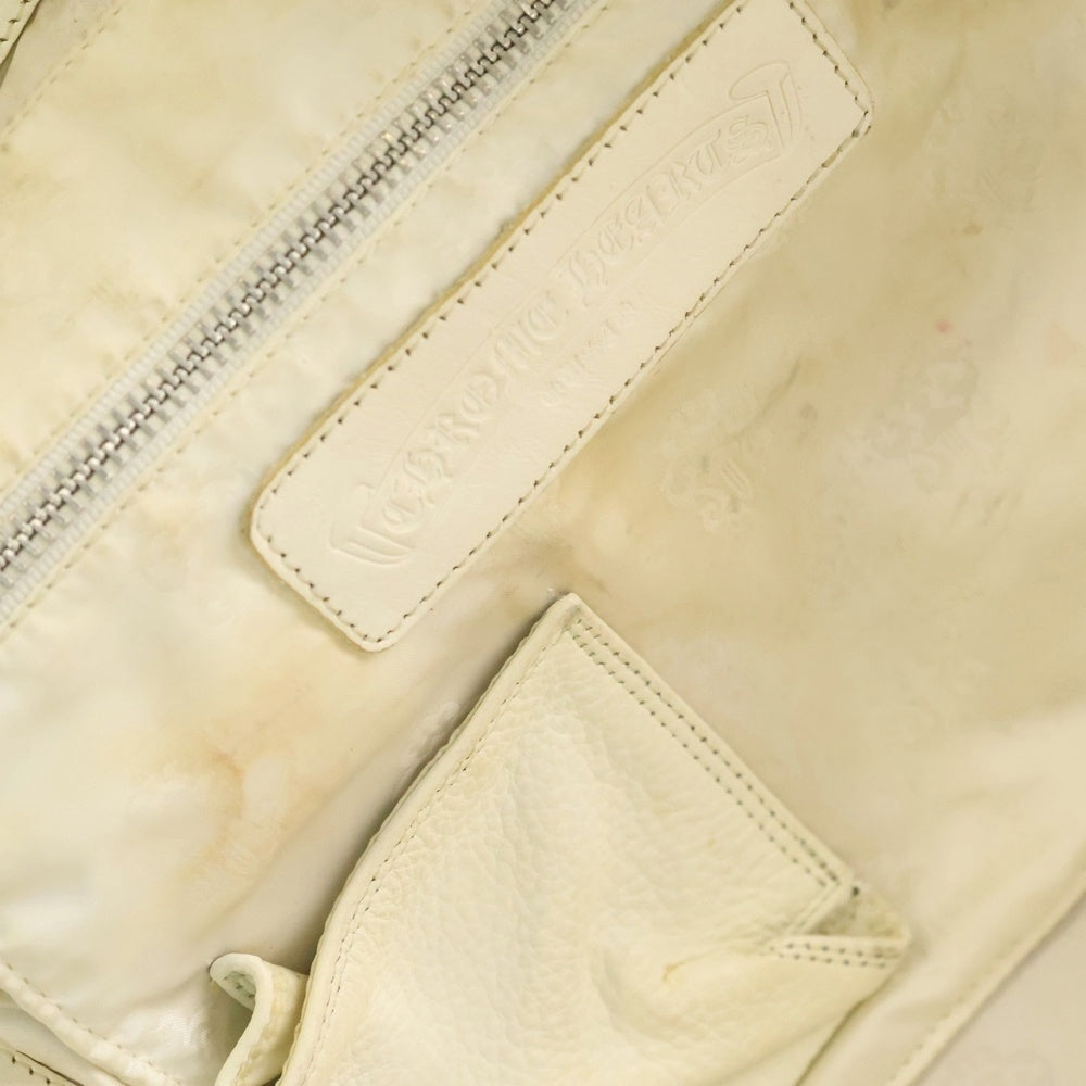 CHROME HEARTS(クロムハーツ) SLOUCHY MO スラウチー CHフレア装飾フレアニーレザーハンドバッグ レディース