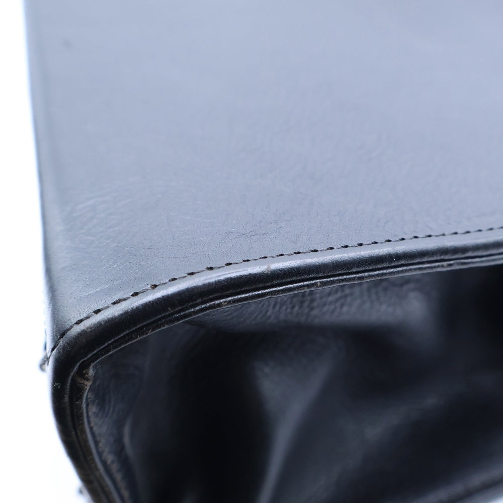 CHROME HEARTS(クロムハーツ) フェアリークロスパッチレザーハンドバッグ