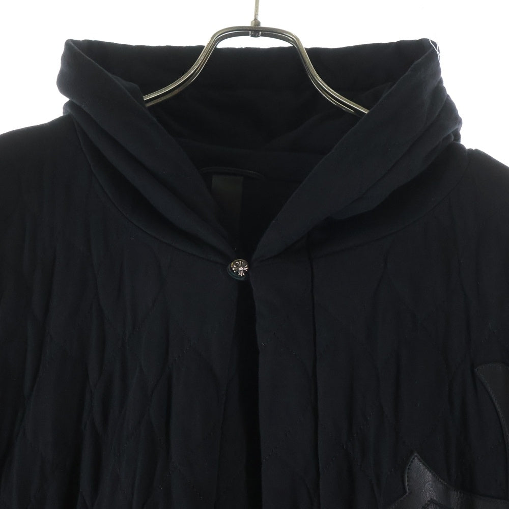 CHROME HEARTS(クロムハーツ) バックレザーホースシュー ガウンロングコート