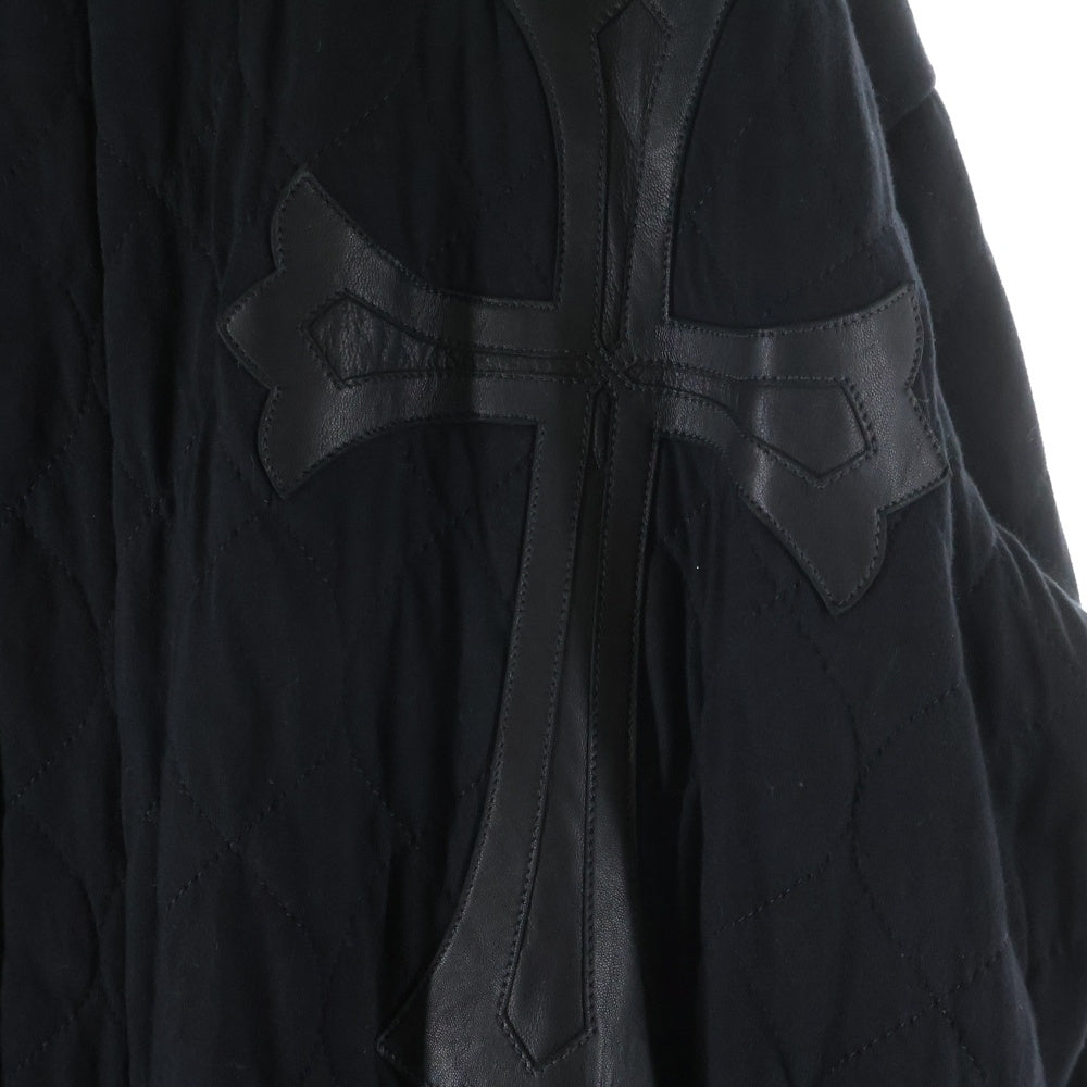 CHROME HEARTS(クロムハーツ) バックレザーホースシュー ガウンロングコート