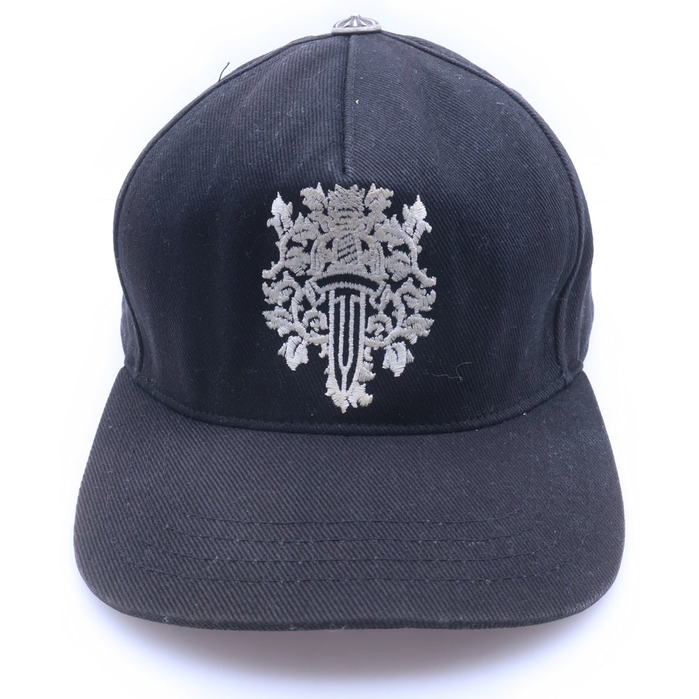 CHROME HEARTS(クロムハーツ) TRUCKER CAP デニムトラッカー ヴァインダガー刺繍クロスボール付きキャップ