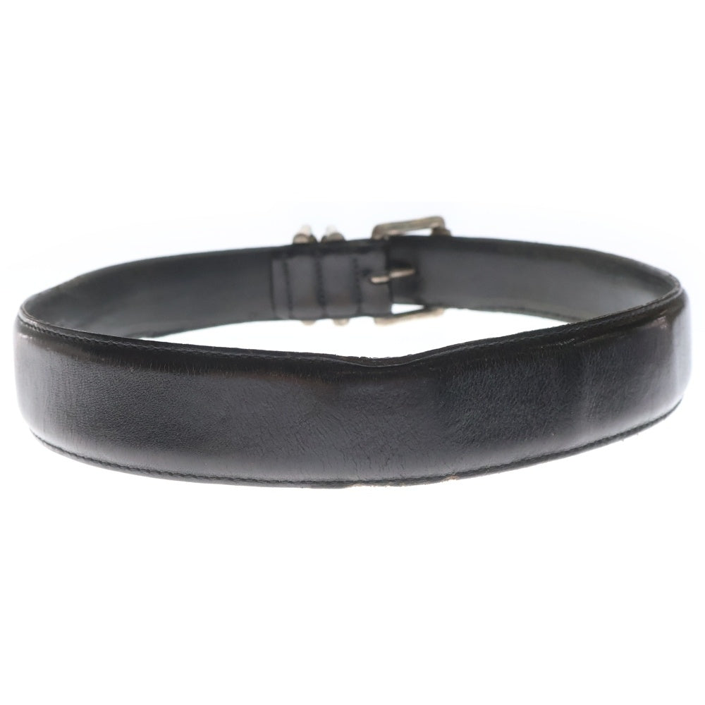 CHROME HEARTS(クロムハーツ) BLT ROLLER 3PC 1.5inch 3PCローラーバックル レザーベルト ブラック