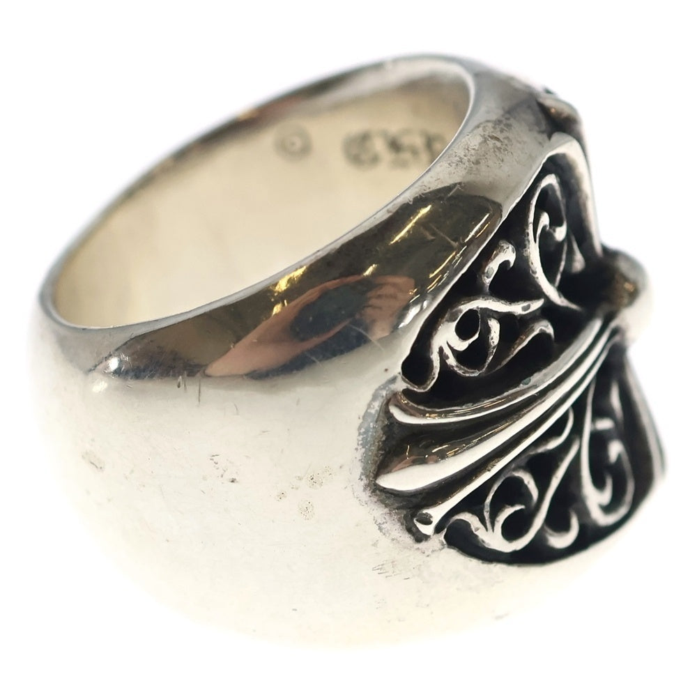 CHROME HEARTS(クロムハーツ) CLASSIC OVAL クラシックオーバルクロス リング シルバー BCA340
