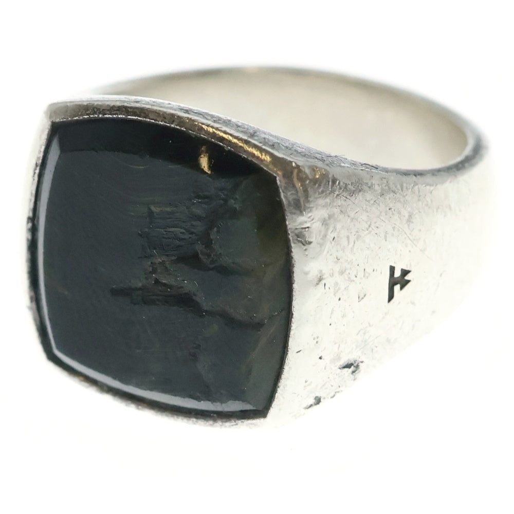 TOMWOOD(トムウッド) Cushion Blue Hawk Eye クッション ブルーホークアイ リング シルバー