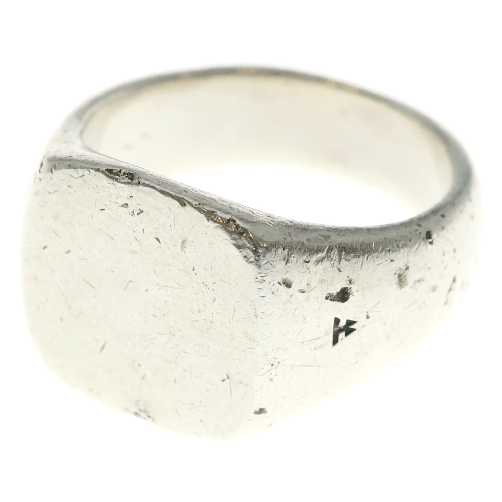 TOMWOOD(トムウッド) Cushion Satin クッションサテン シグネットリング シルバー