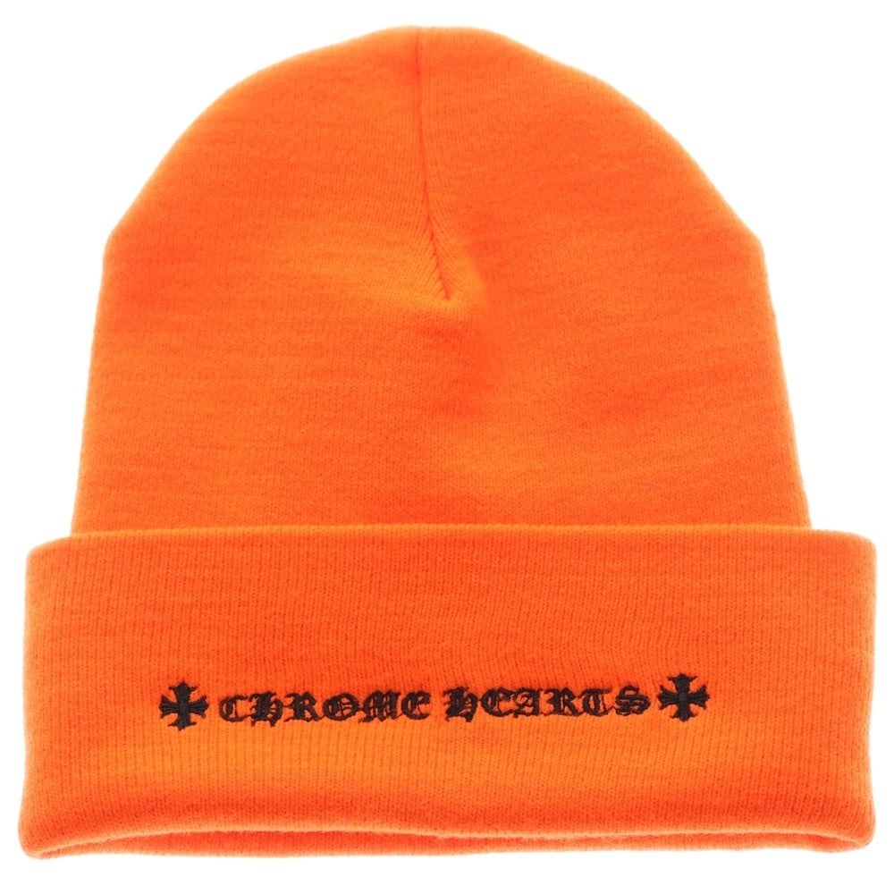 CHROME HEARTS(クロムハーツ) CH Logo Embroidery Acrylic Beanie CHロゴ刺繍ビーニー ニット帽
