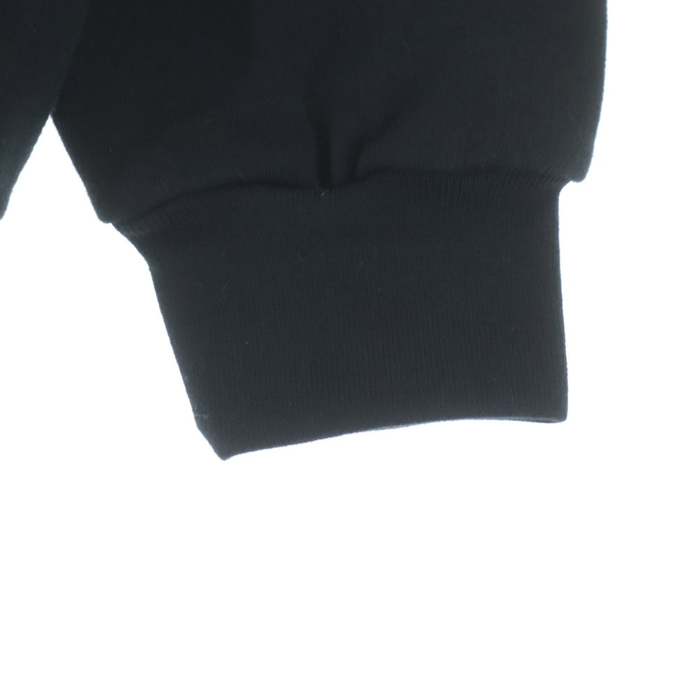 CHROME HEARTS(クロムハーツ) ×DEADLY DOLL FLRL CRS SWTSHRT PLVR デッドリードール フローラルクロス プルオーバーフーディ パーカー チルドレン キッズ ブラック