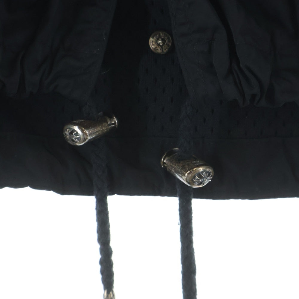 CHROME HEARTS(クロムハーツ) RIGGINS FBRC 英字プリントナイロンコーチジャケットブルゾン