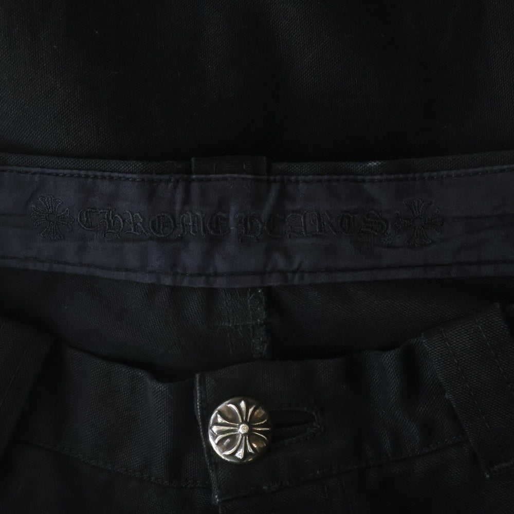 CHROME HEARTS(クロムハーツ) CARPENTER CNVS BLK カーペンターロング