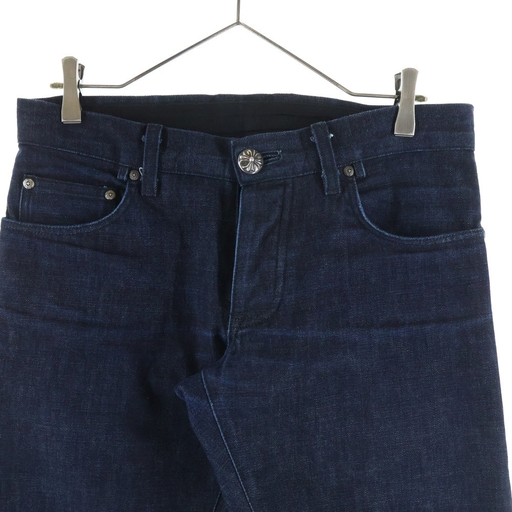 CHROME HEARTS(クロムハーツ) DNM PANTS CRS BTN INDIGO クロスボールボタンウォッシュドデニムパンツ
