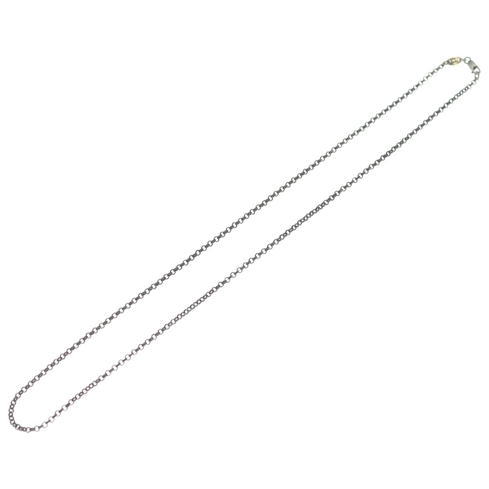 CHROME HEARTS(クロムハーツ) NECKCHAIN R20 ロールチェーンネックレス 20inch シルバー BCA084