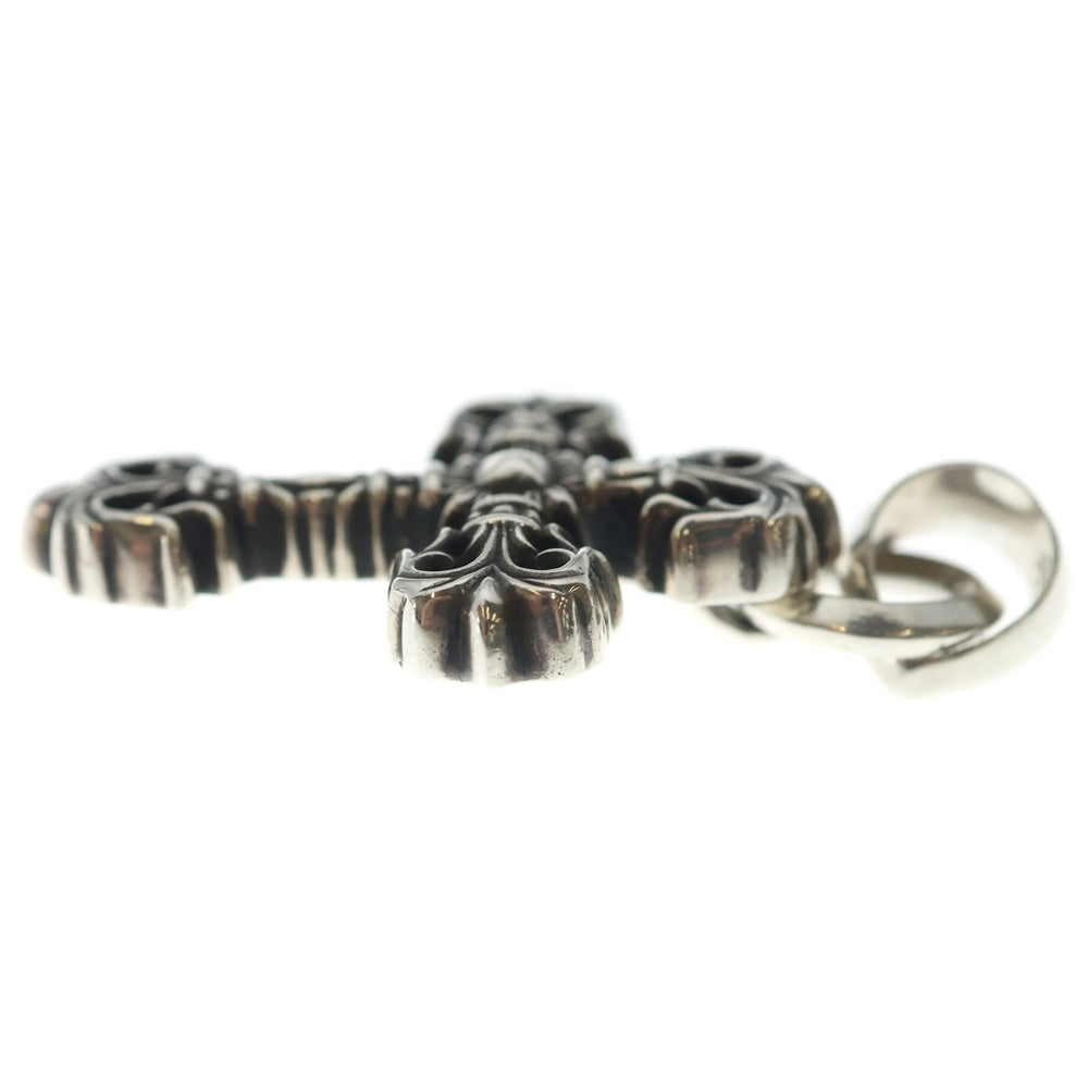 CHROME HEARTS(クロムハーツ) FILIG CROSS-XSM W BALE フィリグリークロスXSベイル wベイル ネックレストップ シルバー BCA262