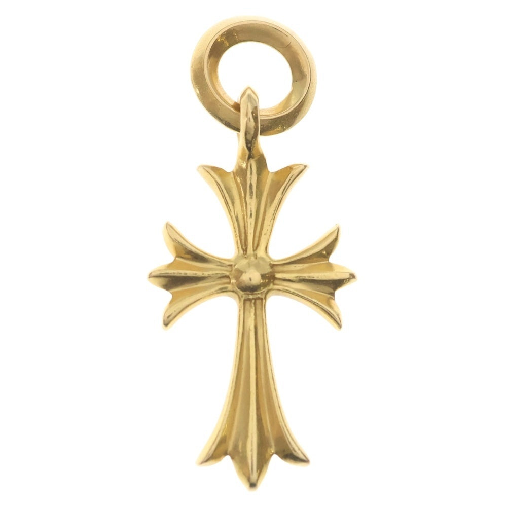 CHROME HEARTS(クロムハーツ) 22K TINY CH CROSS タイニーCHクロス ペンダントトップ ゴールド BCA051