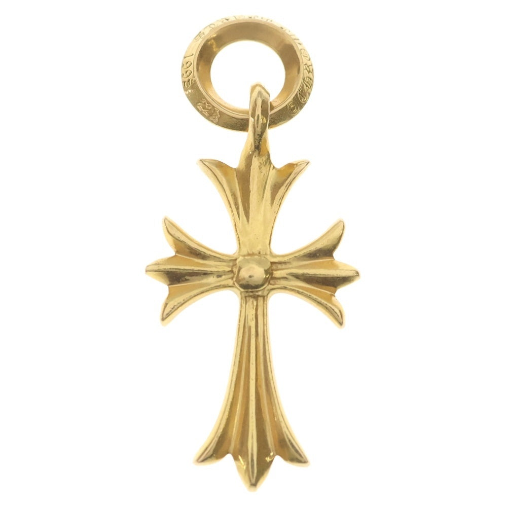 CHROME HEARTS(クロムハーツ) 22K TINY CH CROSS タイニーCHクロス ペンダントトップ ゴールド BCA051