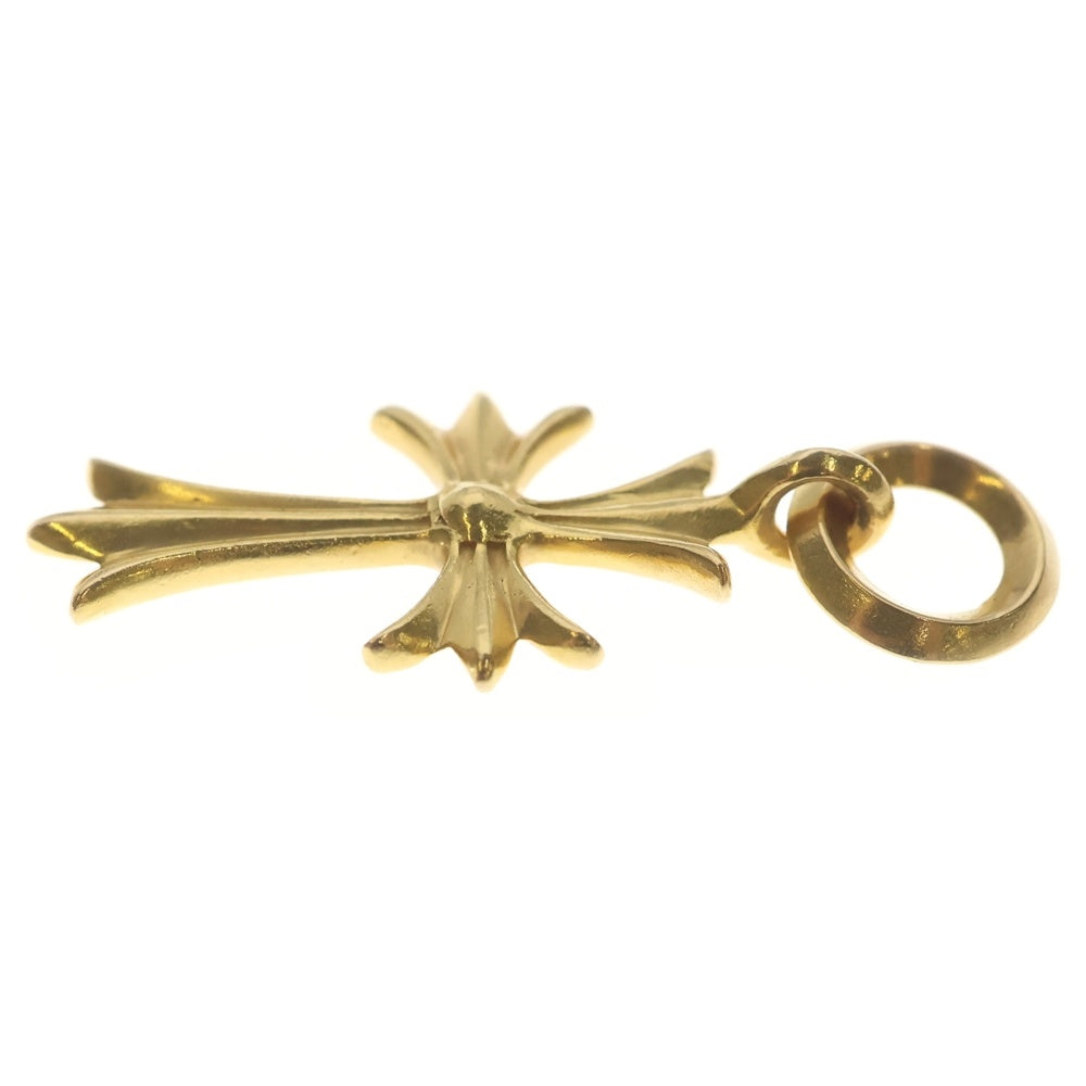 CHROME HEARTS(クロムハーツ) 22K TINY CH CROSS タイニーCHクロス ペンダントトップ ゴールド BCA051
