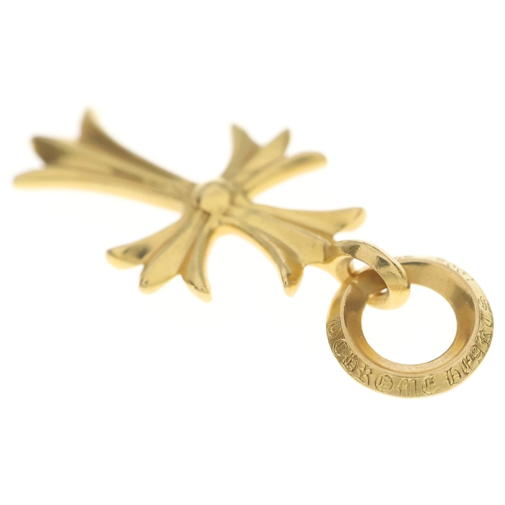 CHROME HEARTS(クロムハーツ) 22K TINY CH CROSS タイニーCHクロス ペンダントトップ ゴールド BCA051