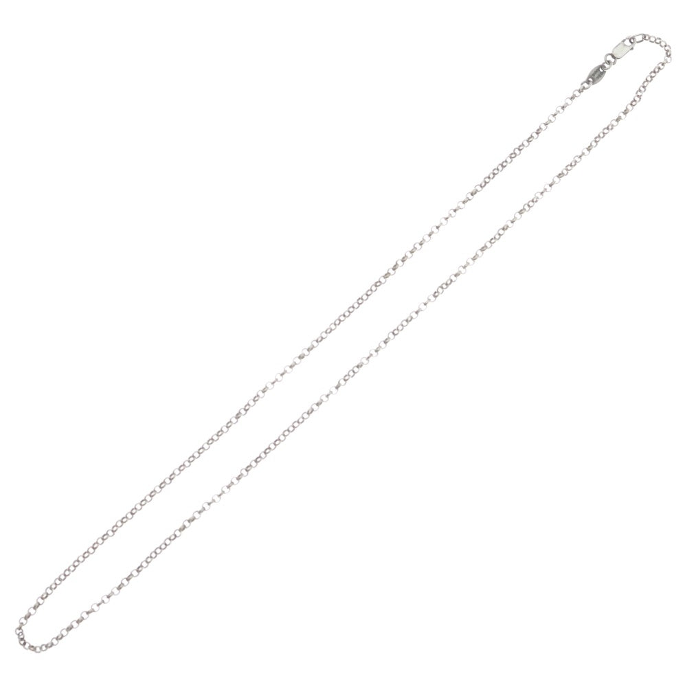 CHROME HEARTS(クロムハーツ) NECKCHAIN R18 ロールチェーンネックレス 18inch シルバー BCA083