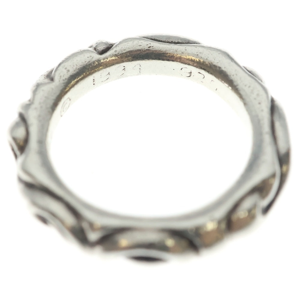 CHROME HEARTS(クロムハーツ) SCRL BAND スクロールバンド リング シルバー BCA351