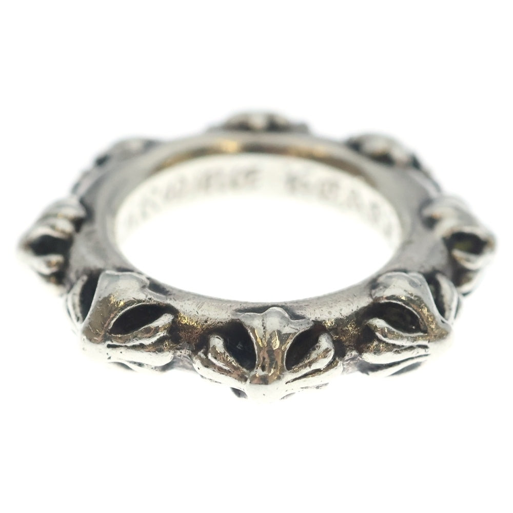 CHROME HEARTS(クロムハーツ) CROSS BAND クロスバンド リング シルバー BCA342 レディース