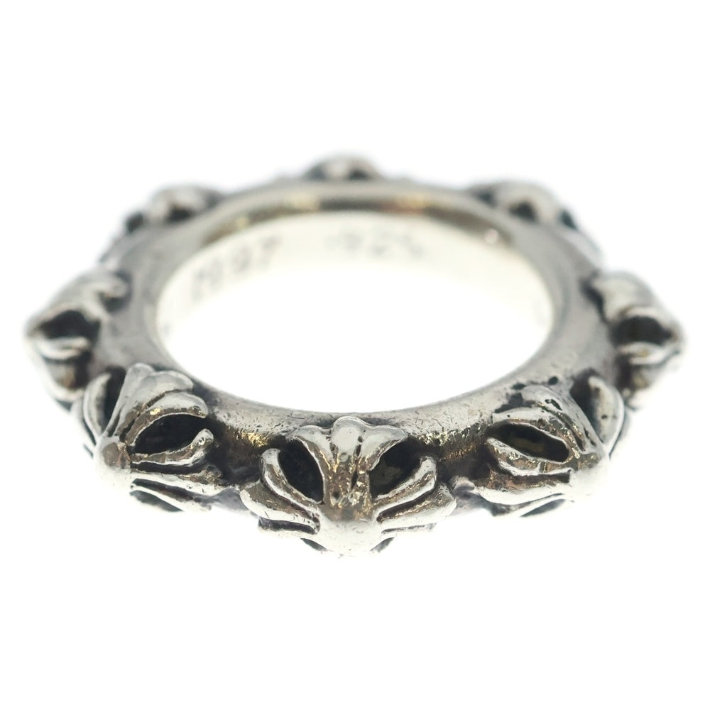 CHROME HEARTS(クロムハーツ) CROSS BAND クロスバンド リング シルバー BCA342 レディース