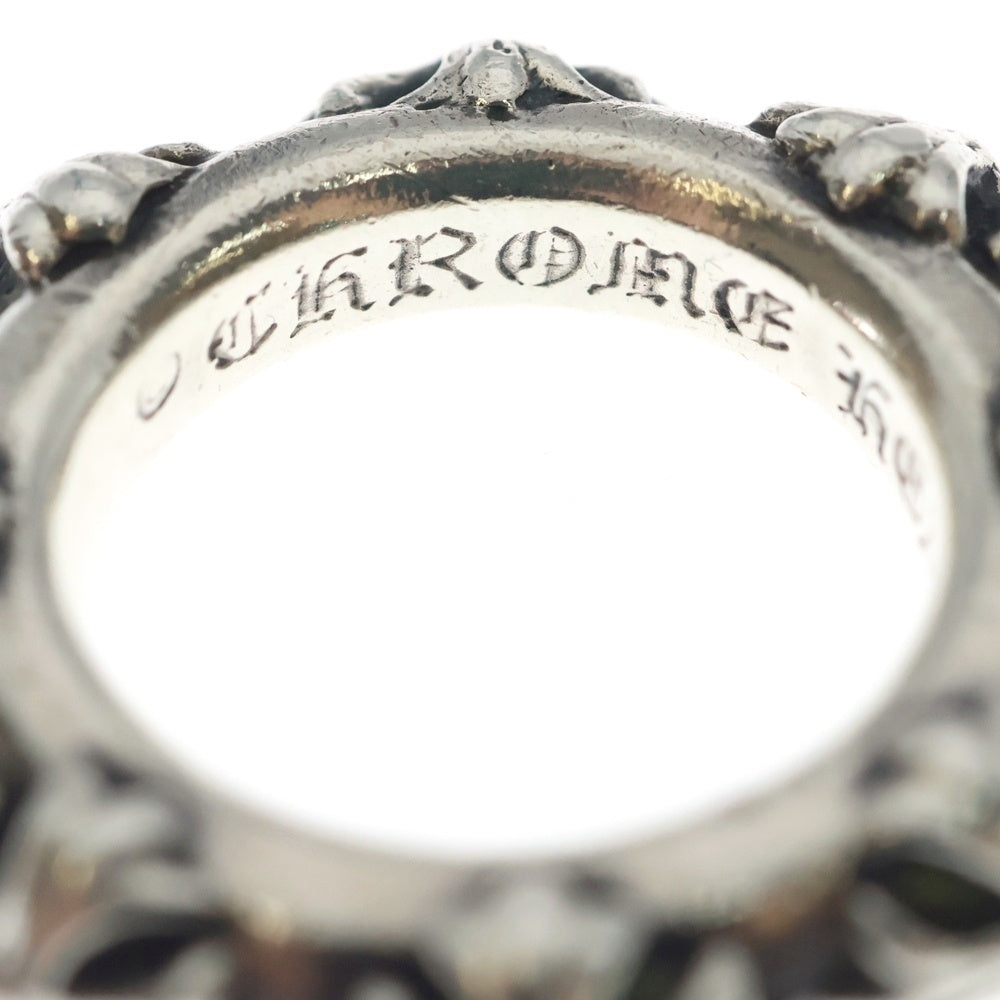 CHROME HEARTS(クロムハーツ) CROSS BAND クロスバンド リング シルバー BCA342 レディース