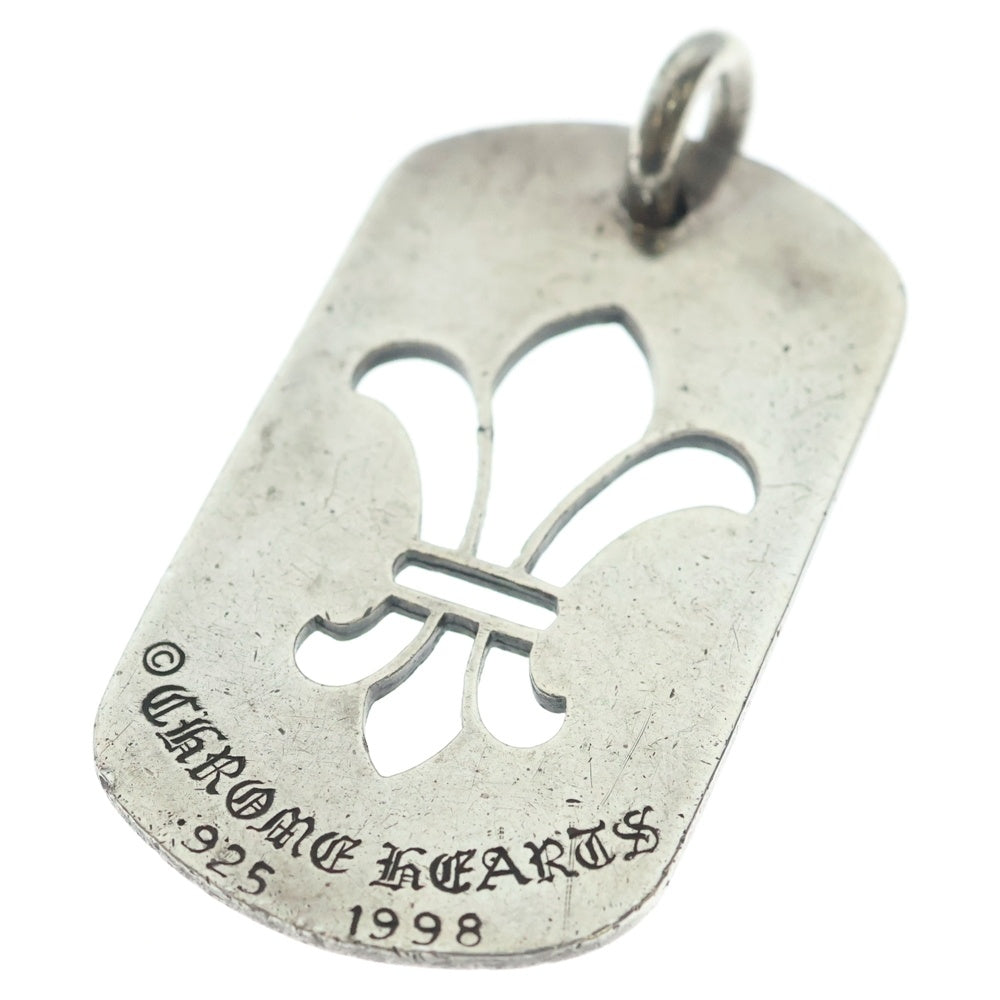 CHROME HEARTS(クロムハーツ) D TAG LRG CO BS FLUER BSフレア ラージドッグタグネックレストップ