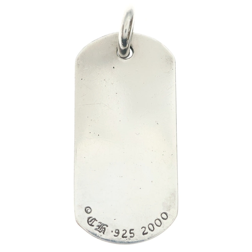CHROME HEARTS(クロムハーツ) RAISED STAR DOGTAG レイズドスタードッグタグ LA限定 シルバーネックレストップ