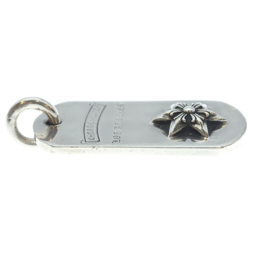 CHROME HEARTS(クロムハーツ) RAISED STAR DOGTAG レイズドスタードッグタグ LA限定 シルバーネックレストップ