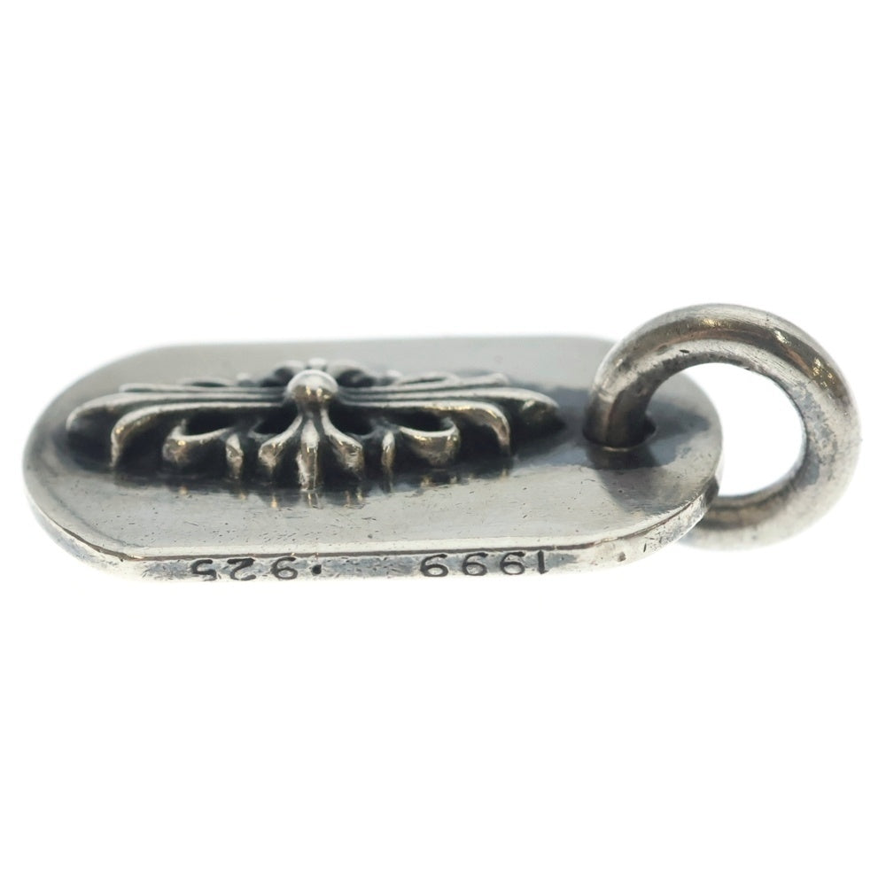 CHROME HEARTS(クロムハーツ) RAISED DOGTAG レイズドドッグタグ チャーム シルバーネックレストップ