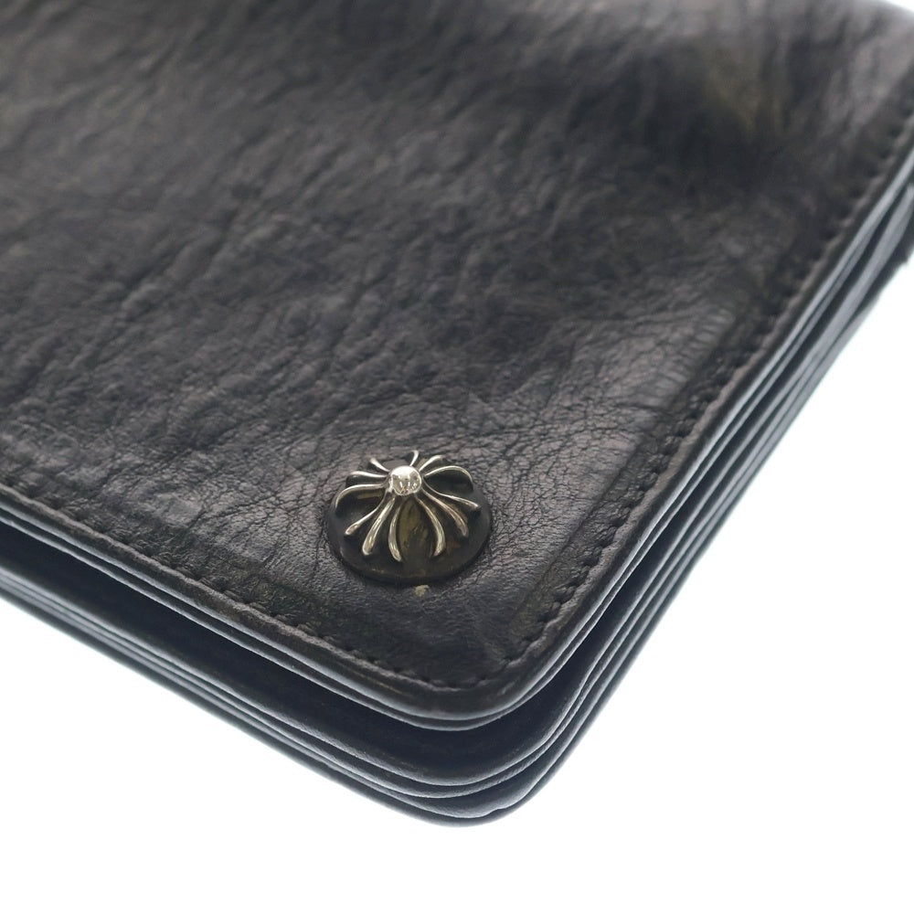 K*i様 クロムハーツ Chrome Hearts 財布 2zip CHROME HEARTS(クロムハーツ) 2ZIP 2ジップ クロスボールボタンレザー
