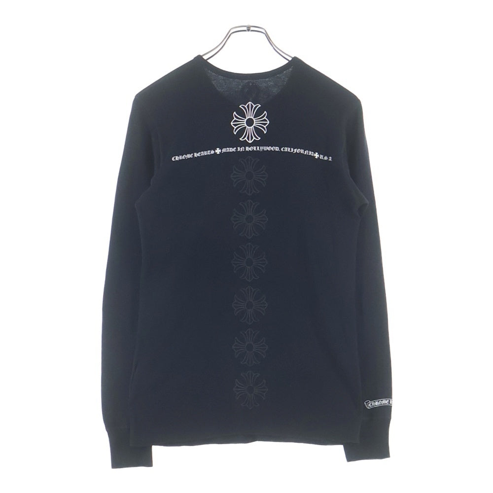 CHROME HEARTS(クロムハーツ) Thermal L/S CHプラスバックプリントサーマル 長袖カットソー